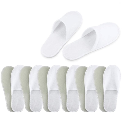 Unisex Non woven Sole SPA Bathroom 100gsm Disposable Hotel Slippers